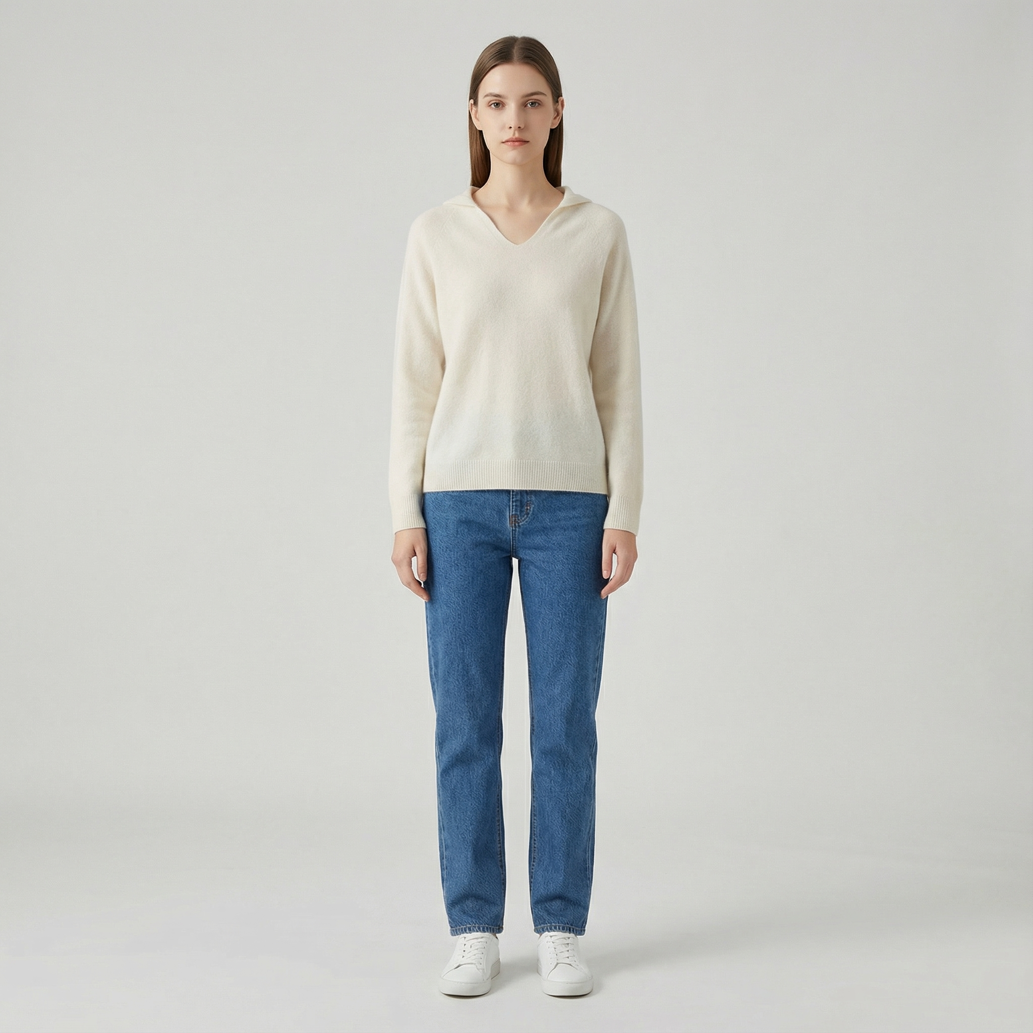 Hooded Woolen Sweater for Women