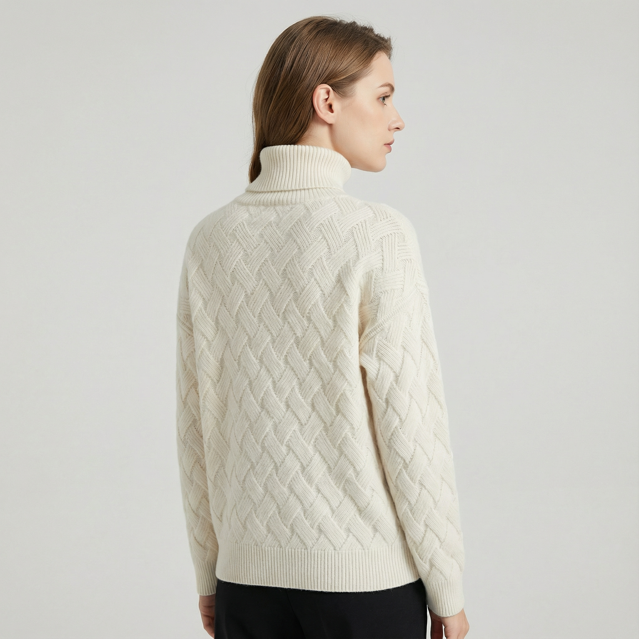 High Neck Warm Sweater for Women